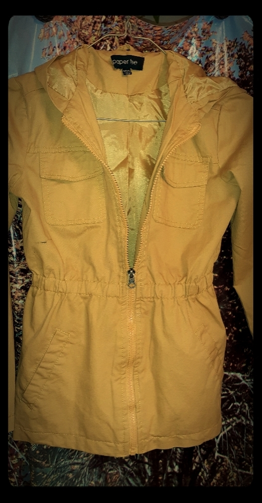 Girls Mid Coat with Hoodie